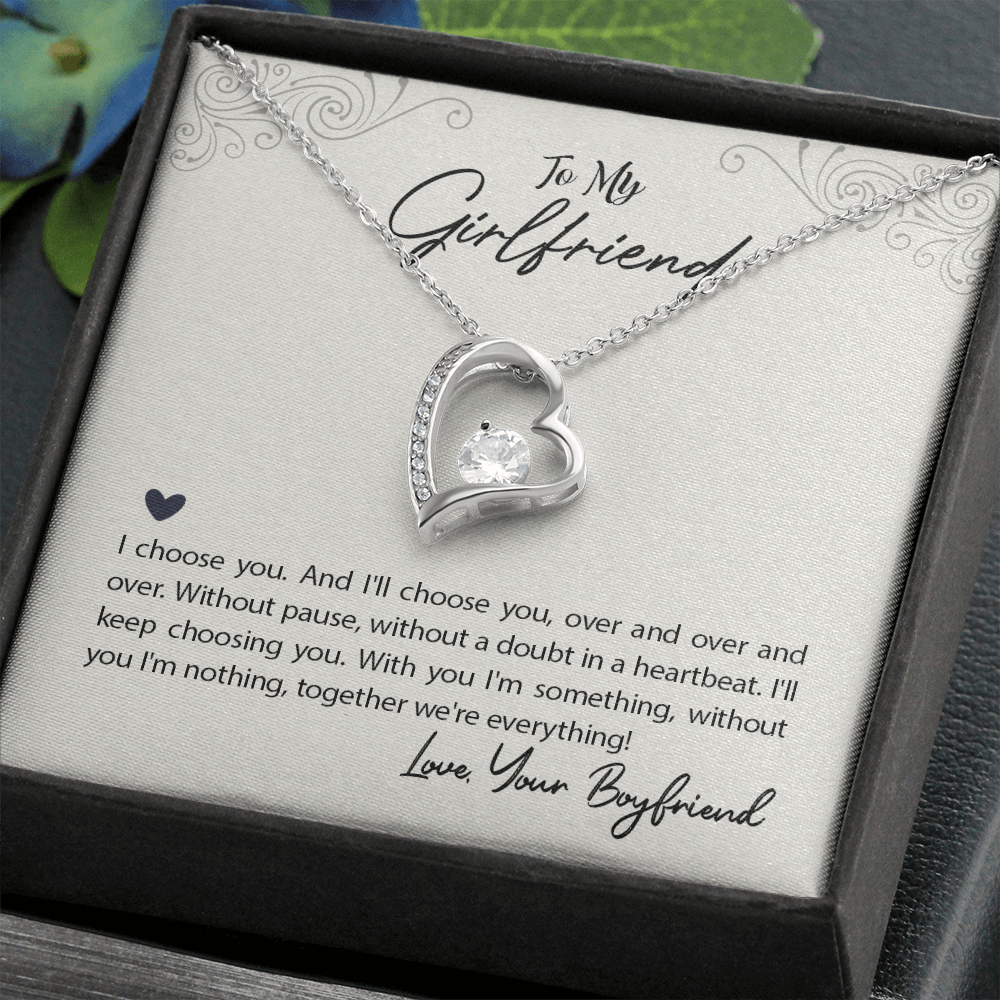 Forever Love Necklace Gift for Girlfriend