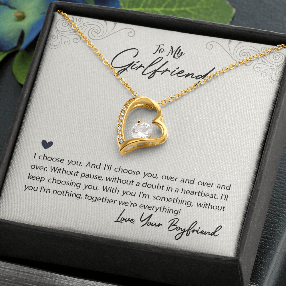 Forever Love Necklace Gift for Girlfriend