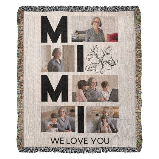 personalized blankets custom throw blanket gift for grandma with pictures