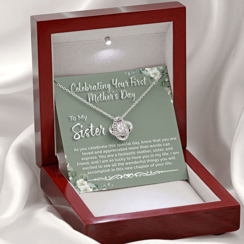 sisters first mothers day3 Celebrating First Mother's Day Necklace3